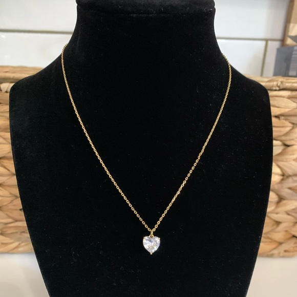 Kate Spade Heart Pendant Necklace NWT with dust bag